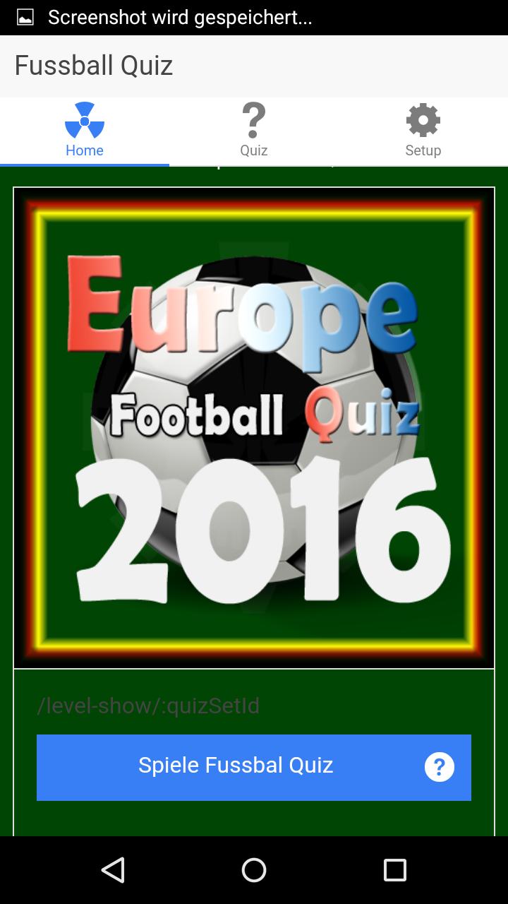 Europa Fussball Quiz 2016