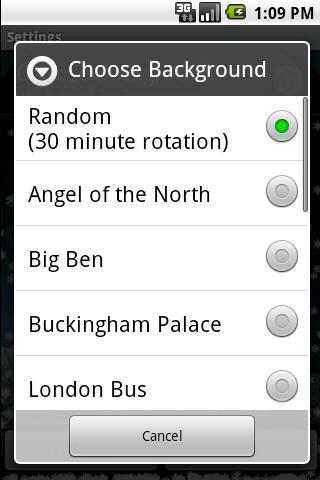UK Snow Globe Live Wallpaper
