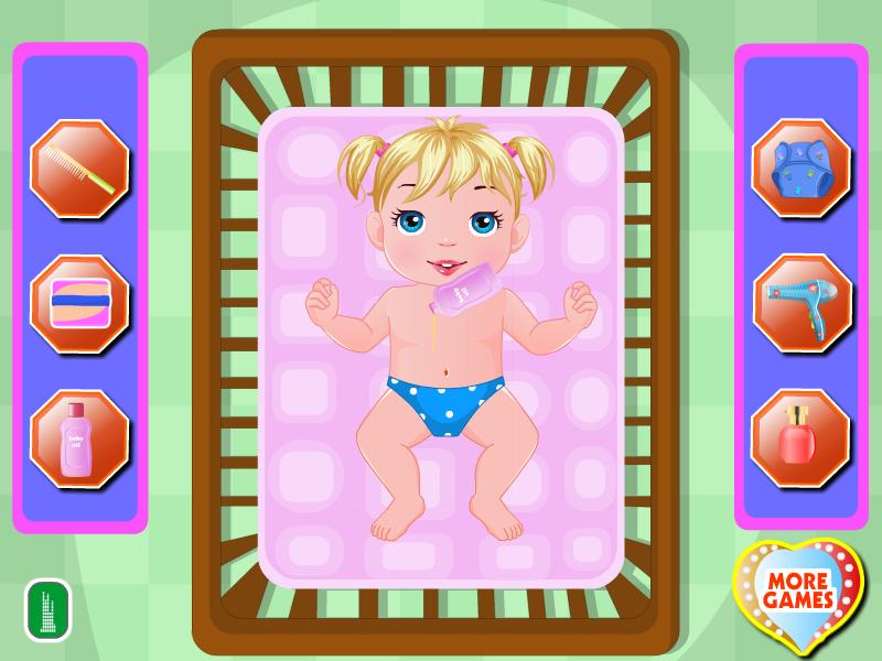 Baby Care Spa Girls Games