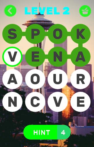 Word Search: Washington Cities