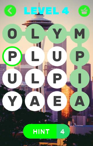 Word Search: Washington Cities