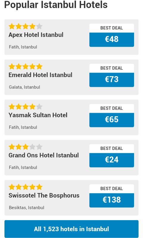 Istanbul Hotels