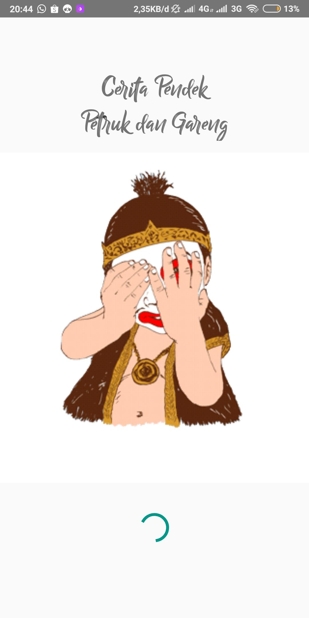 Cerpen Petruk&Gareng