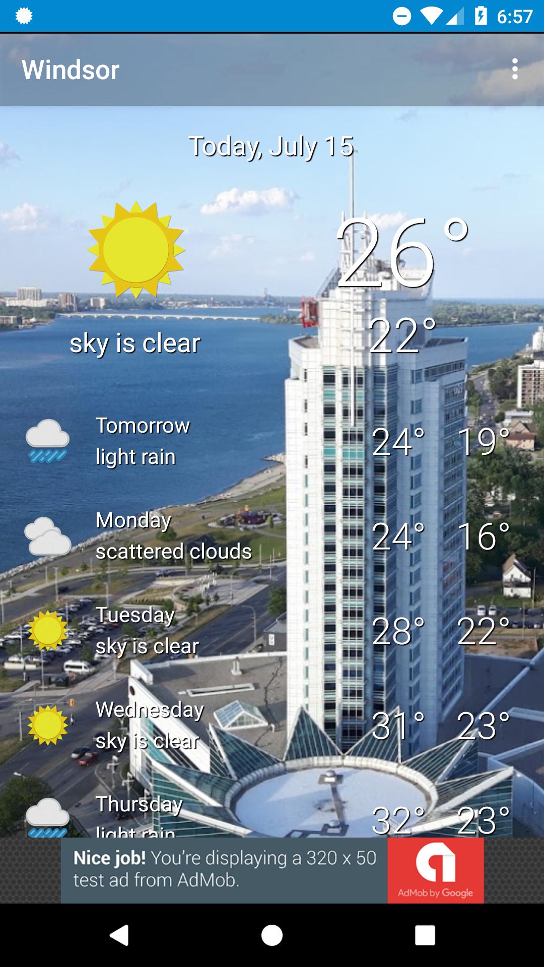 Windsor, Ontario - weather