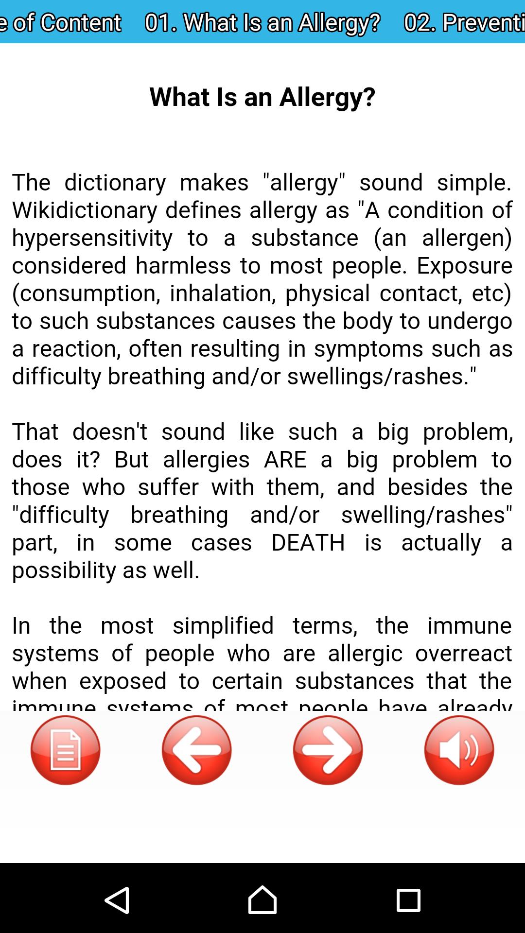 Allergies and how to cure them