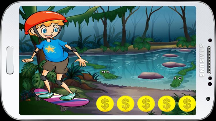 Jungle castle skate run