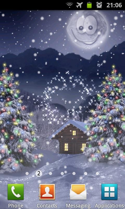 Winter Snow Xmas LWP Free