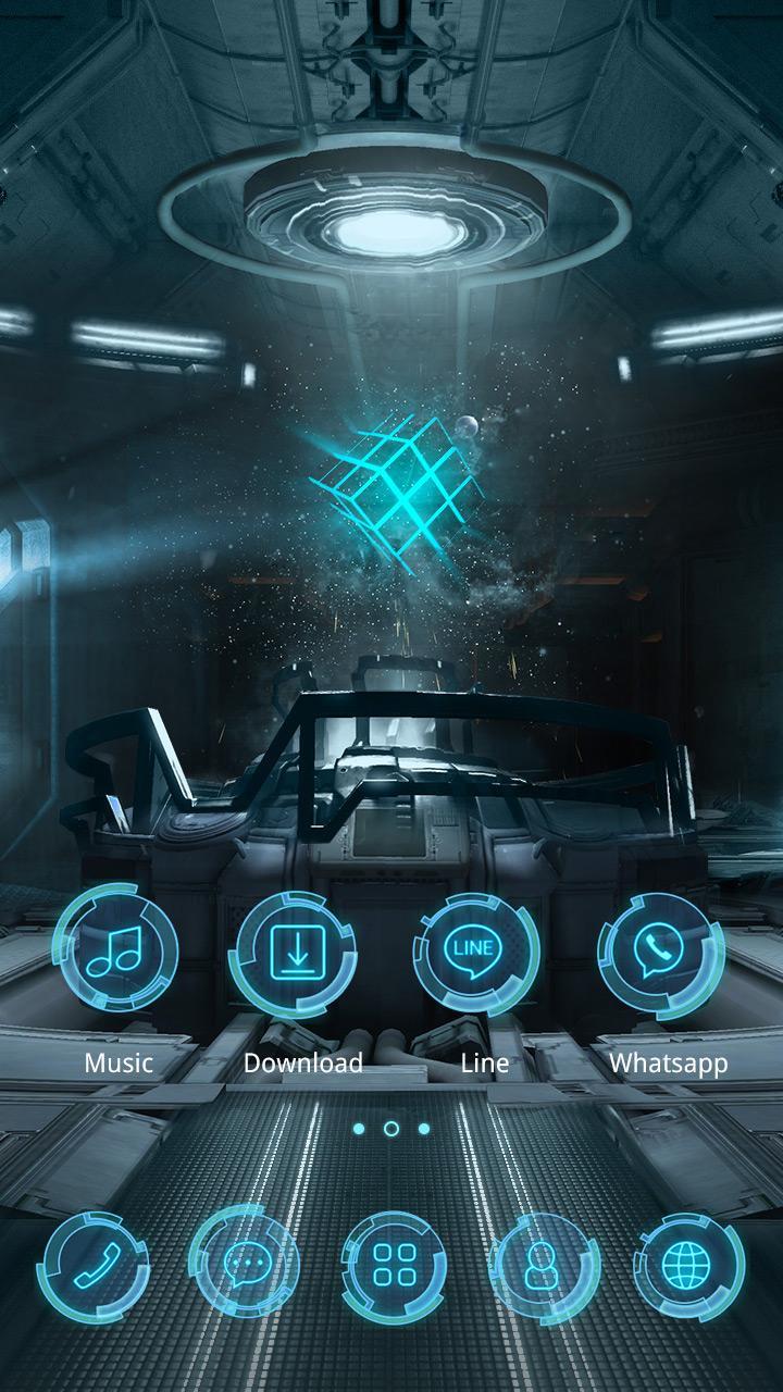Nucleus GO Launcher Theme