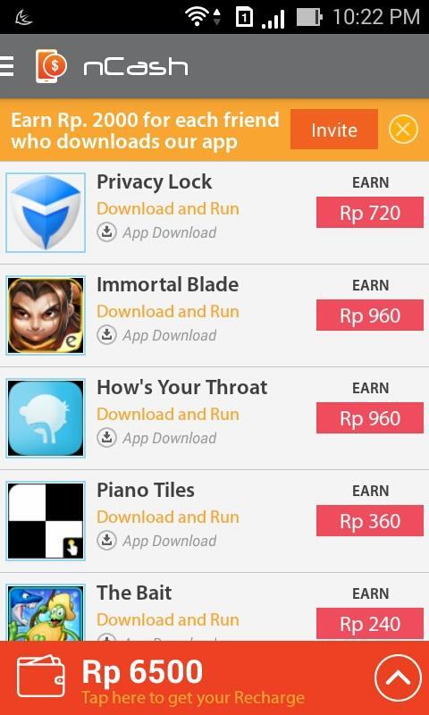 Pulsa Gratis - nCash