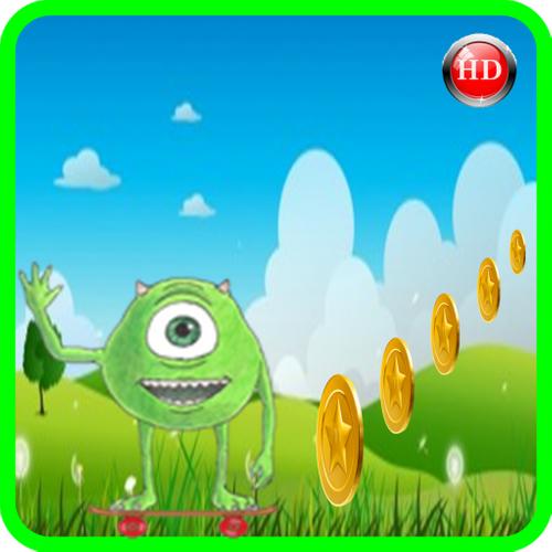 Cartoon Mike Wazow skate rush