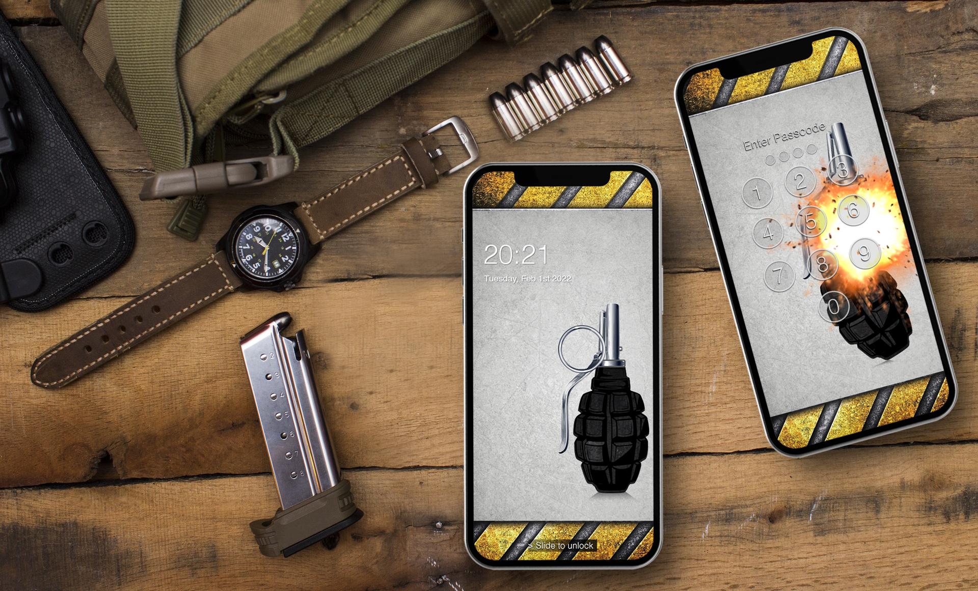 Grenade Lock Screen
