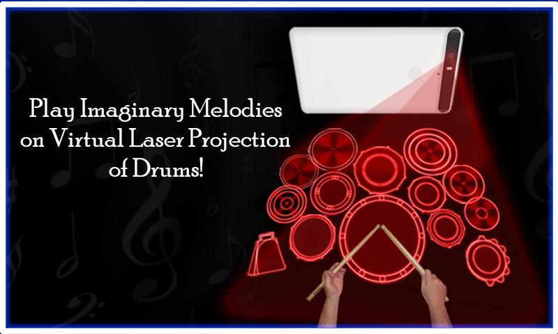 Hologram Drum Set Simulator