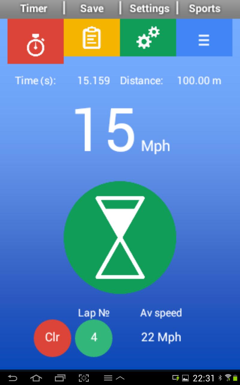 Sports Speed Clock Lite