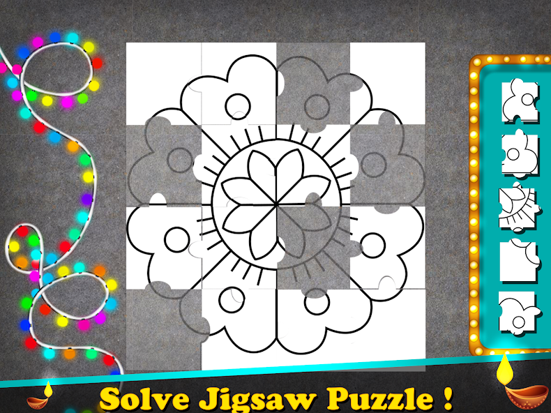 Diwali Rangoli Designs Jigsaw