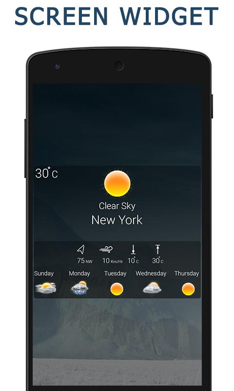 Weather Forecast Widget 2018