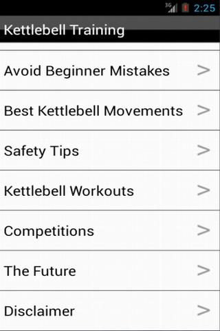 Kettlebell Training - Workout