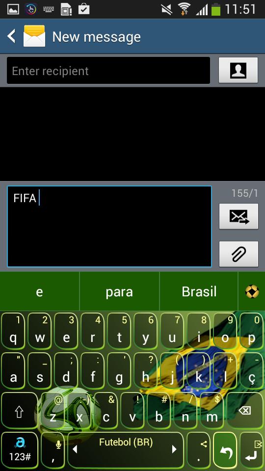Adaptxt Brazil Football Theme