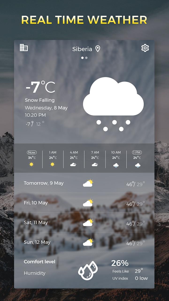 Daily Live Weather Forecast App 2019