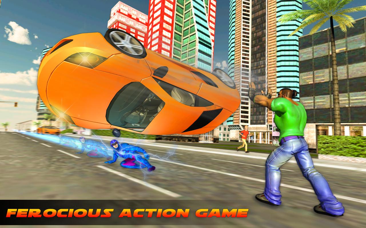 Super  Fast Light Speed Hero: City Rescue Missions