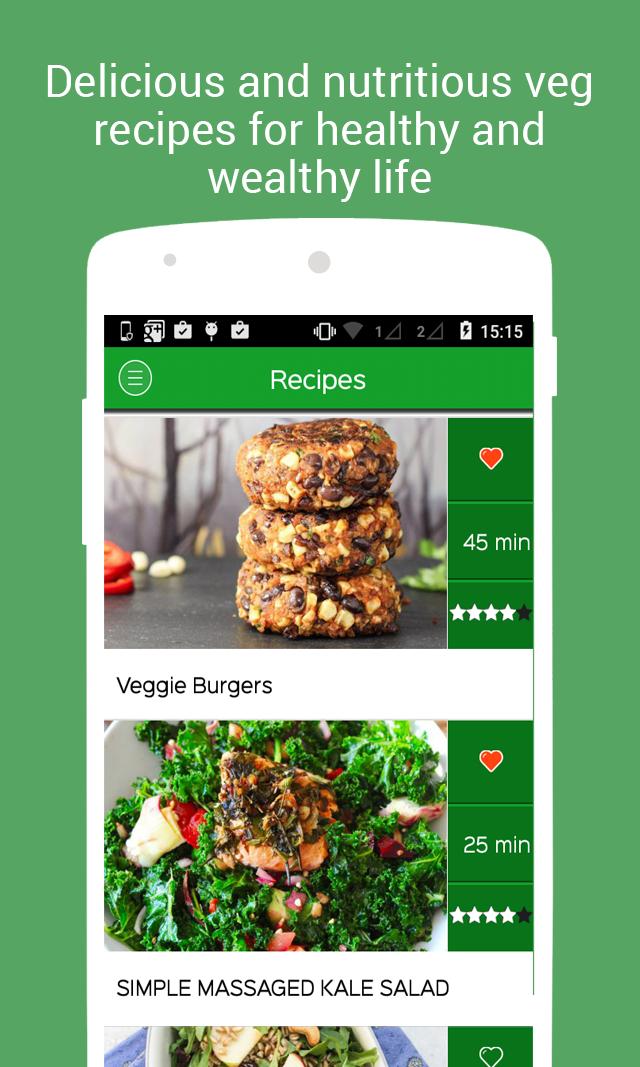 Vegetarian Recipes for Health