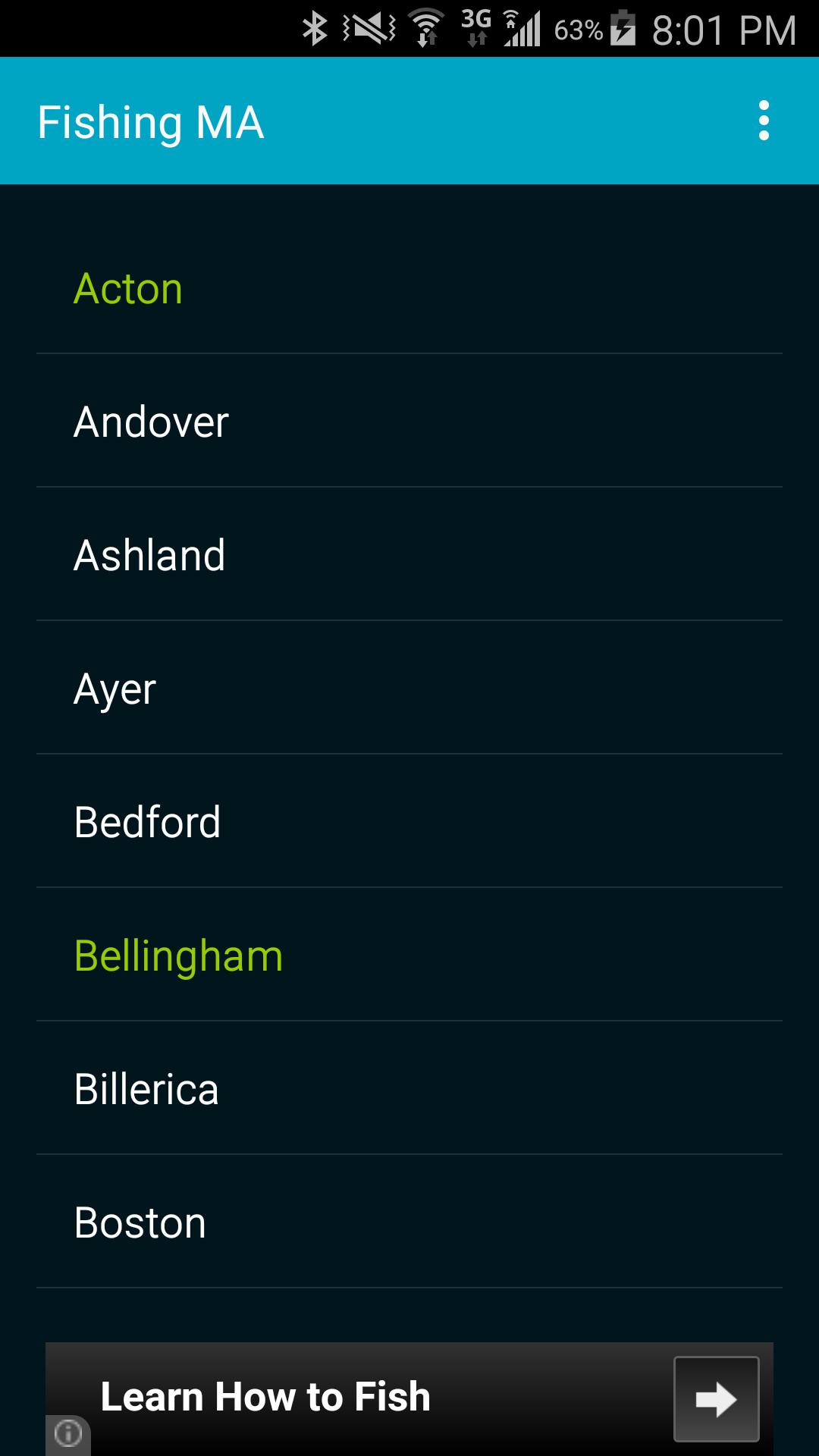 Fishing MA - Stocking Report