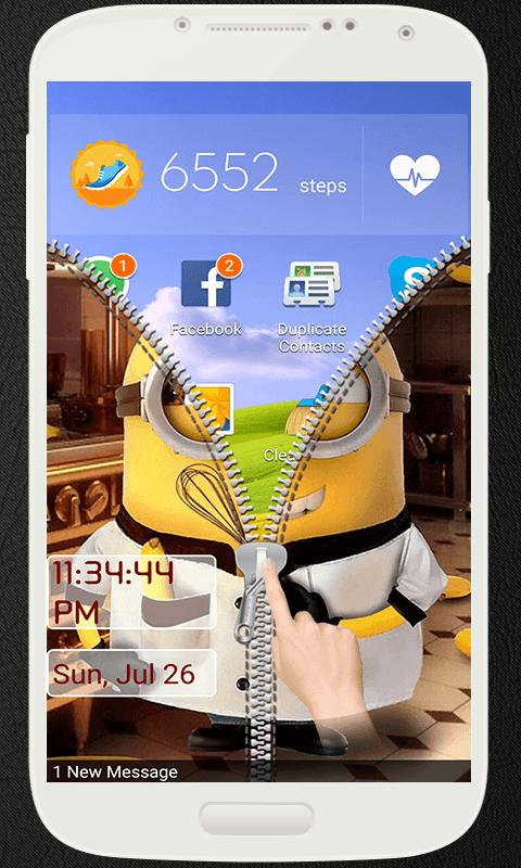 Minion Cook Screen Lock