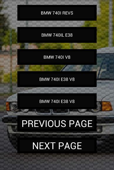 Engine sounds of 740i