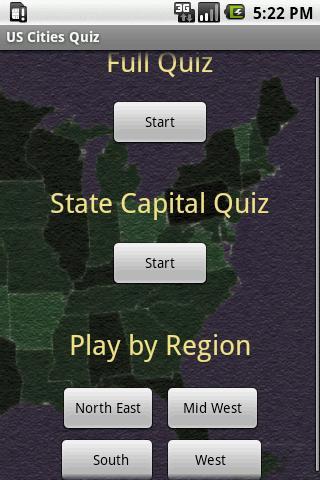 Satellite Quiz: US Cities Lite