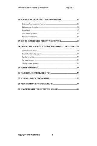 Motivate Your Way To Success P