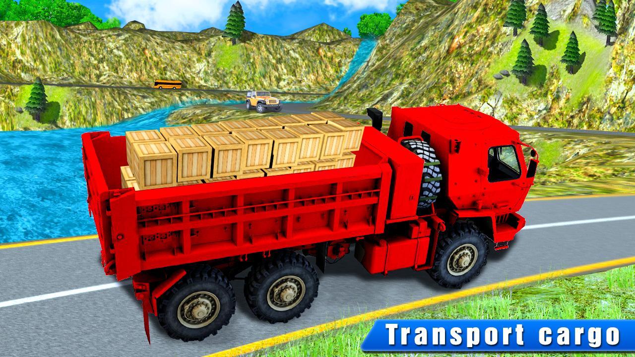 Cargo Truck Transport Drive 3D Simulation