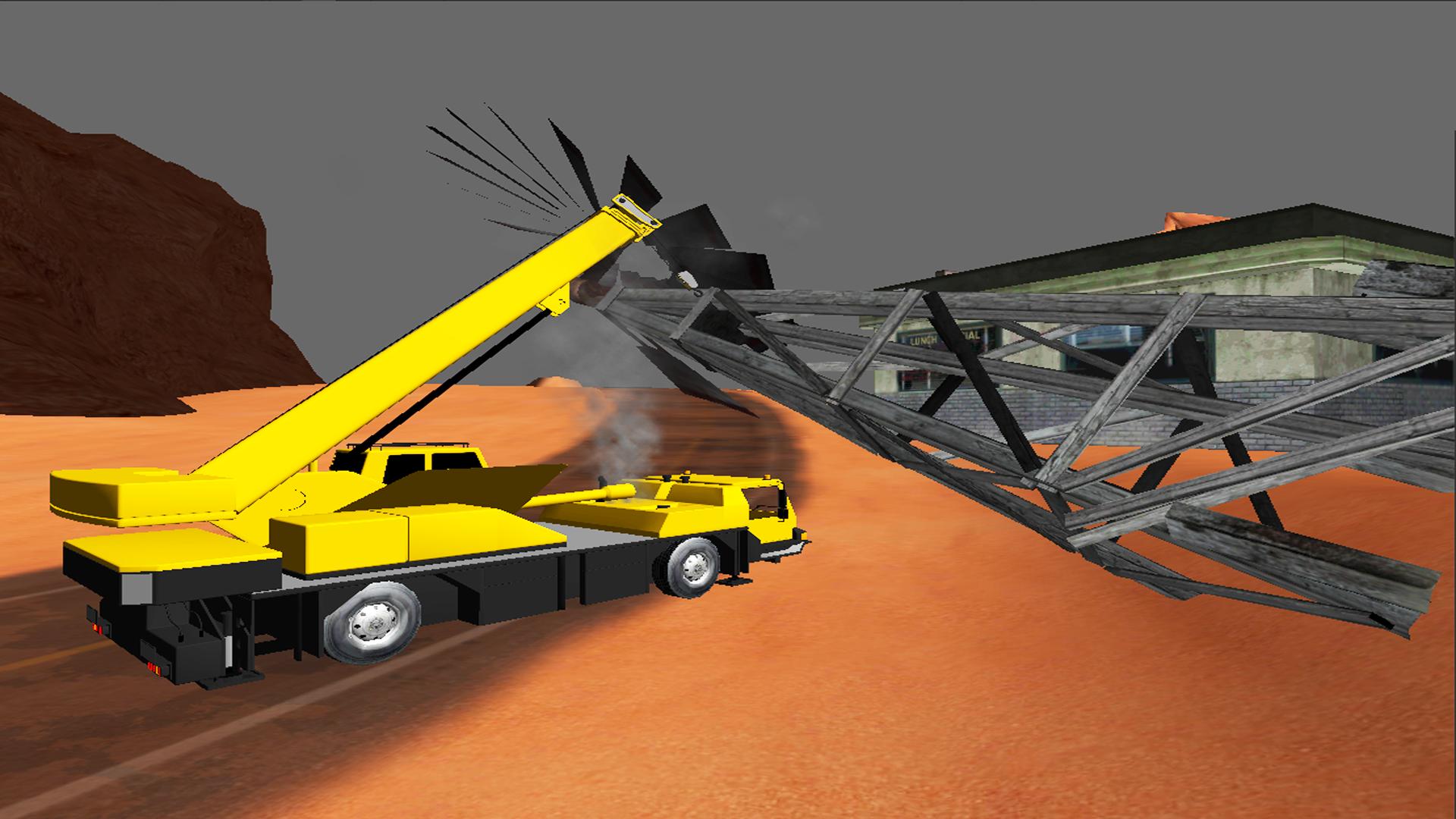 Real Crane Winch Simulator 3D
