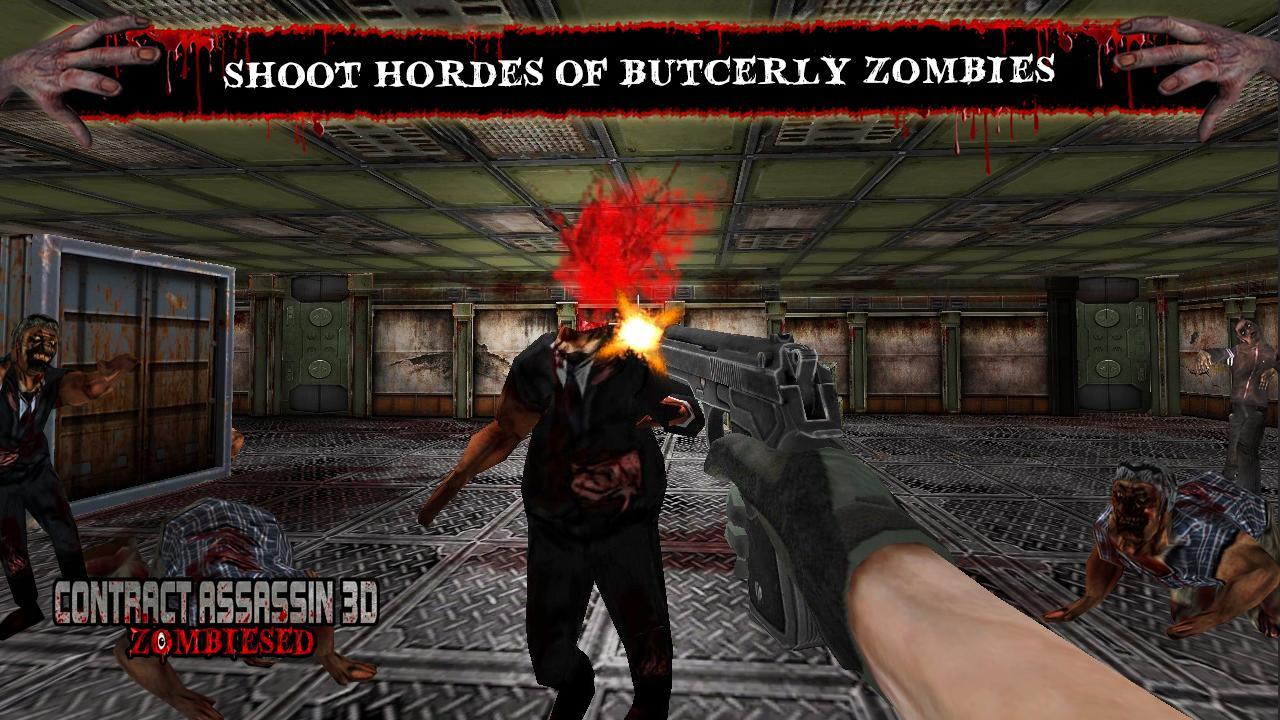 Contract Assassin 3D - Zombies