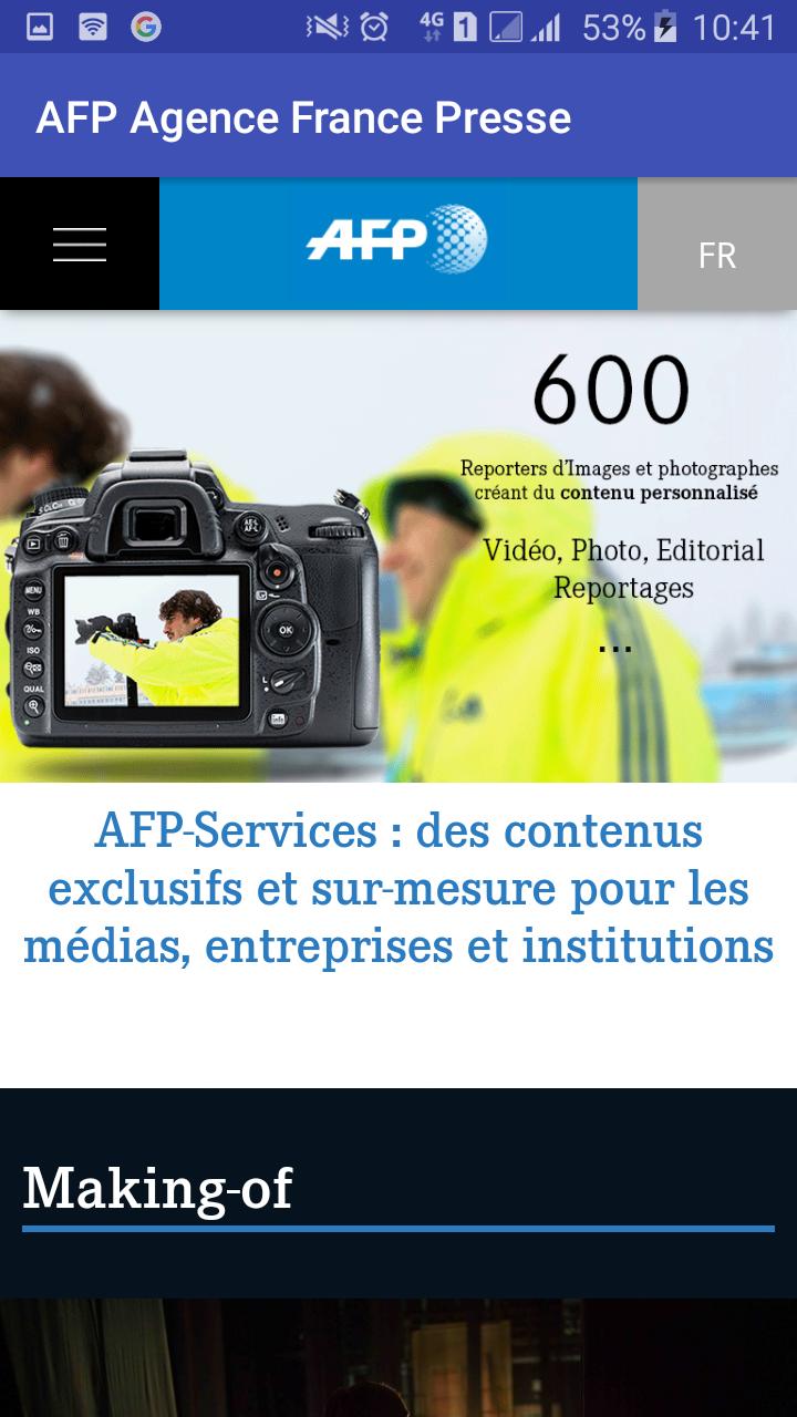 AFP : Agence France Presse