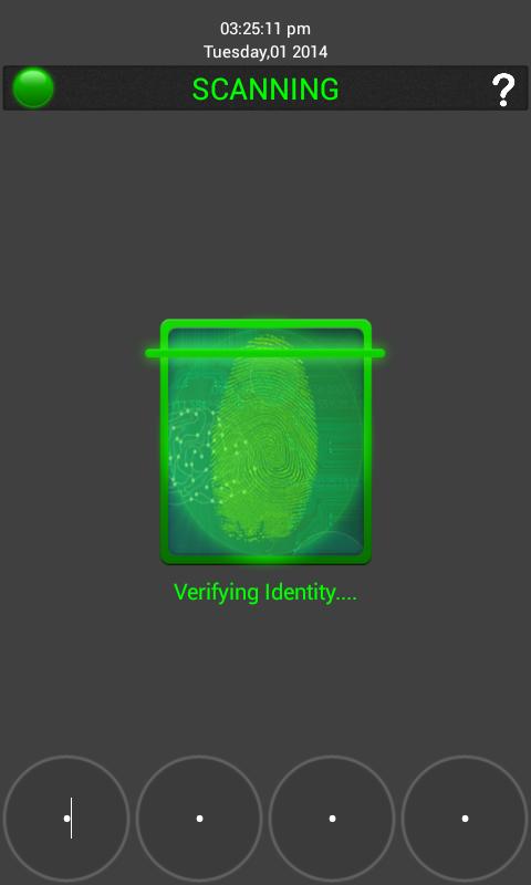 Thumbprint Recognition