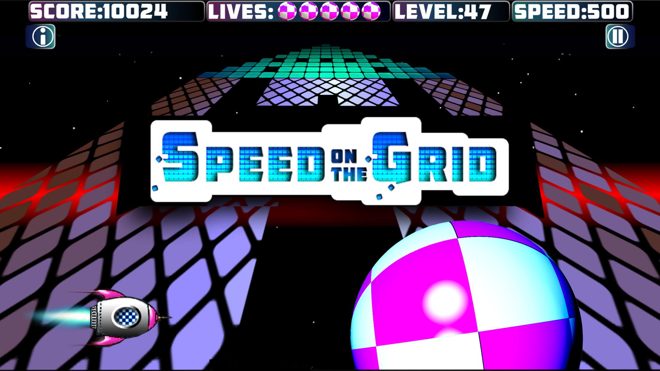 Speed on the Grid 3D Ball Ride