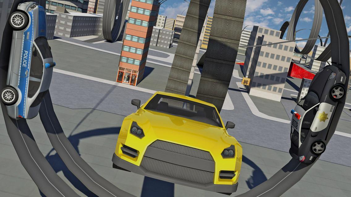 Extreme Police car Driving