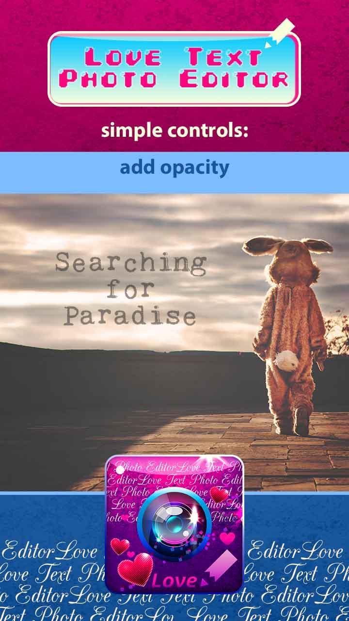 Love Text Photo Editor