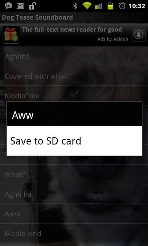 Dog Tease Soundboard