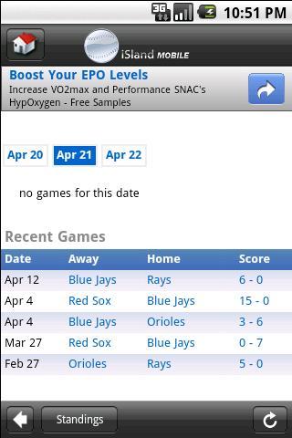 Island Softball Mobile