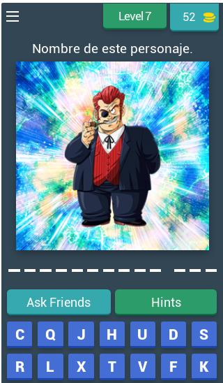 DRAGON BALL Z GUESS QUIZ