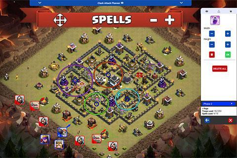Clash Attack Planner