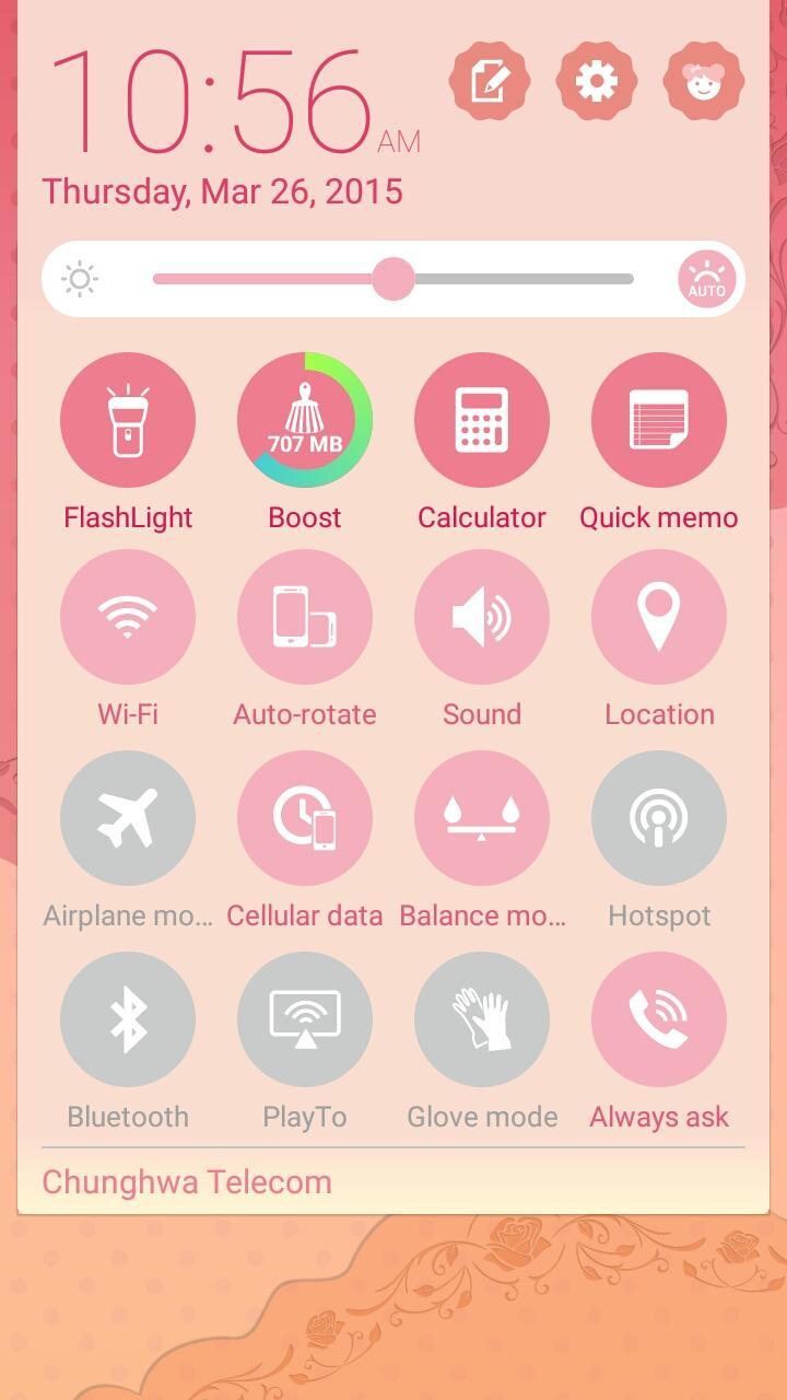 Afternoon Tea ASUS ZenUI Theme