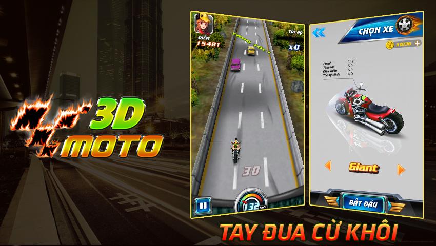 Dua Xe Moto 3D