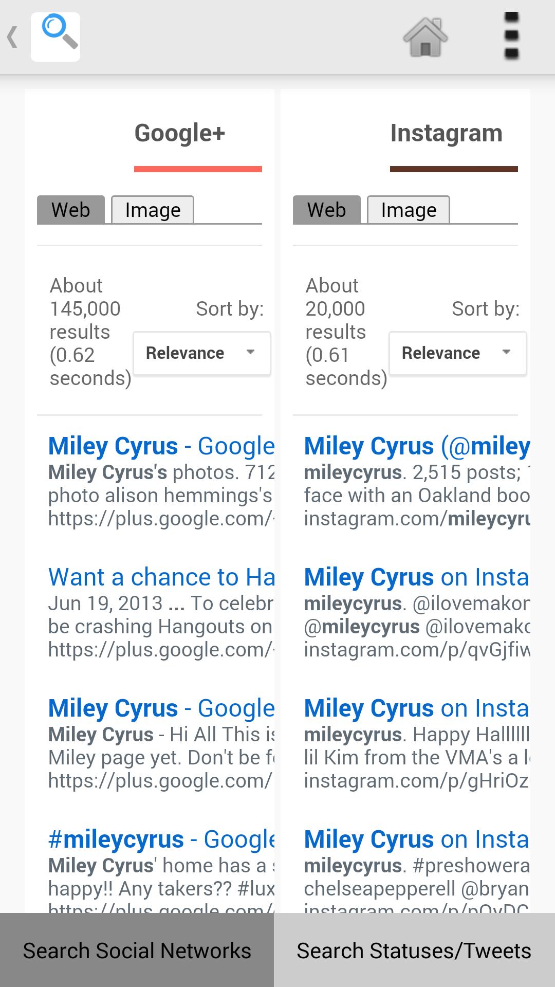 Social Search - People Finder