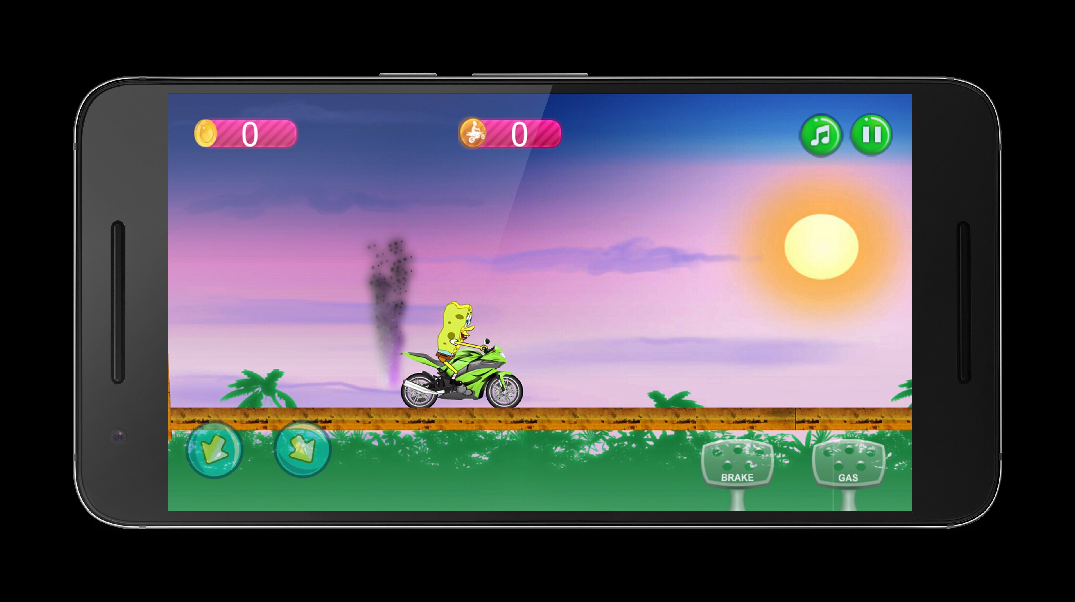 Sponge-bob Bike Moto Drive