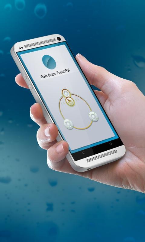 Rain drops Keypad Design