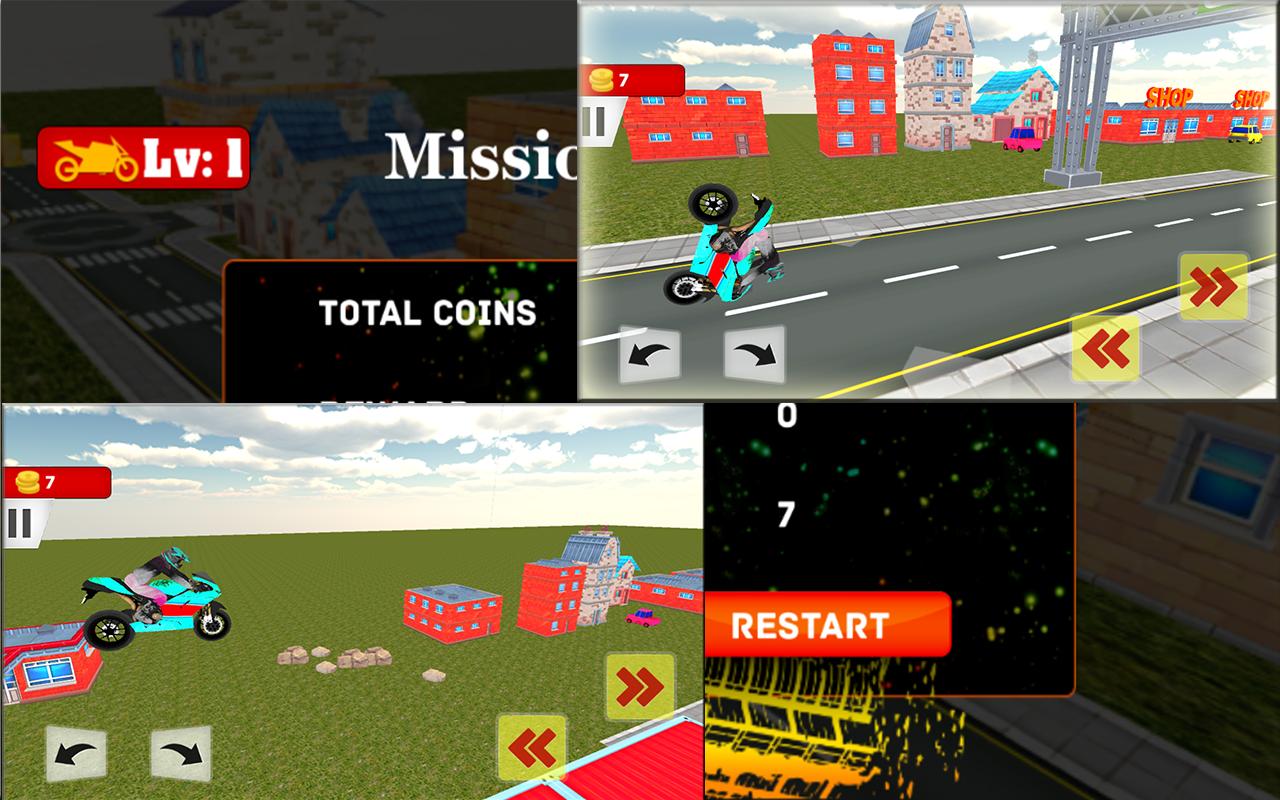 Bike Stunt Knight Rider