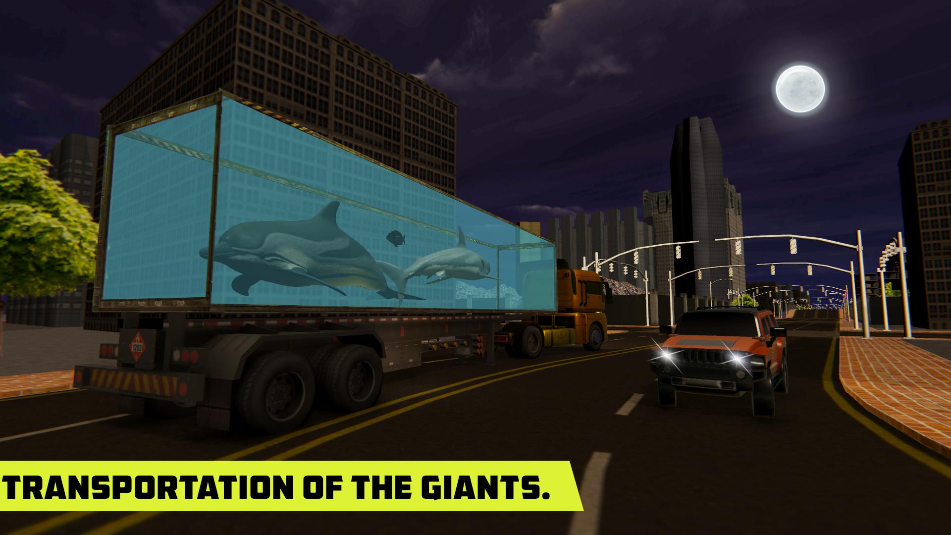 Underwater Sea Animals Transport Truck Simulator