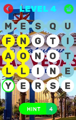 Word Search: Nevada Cities