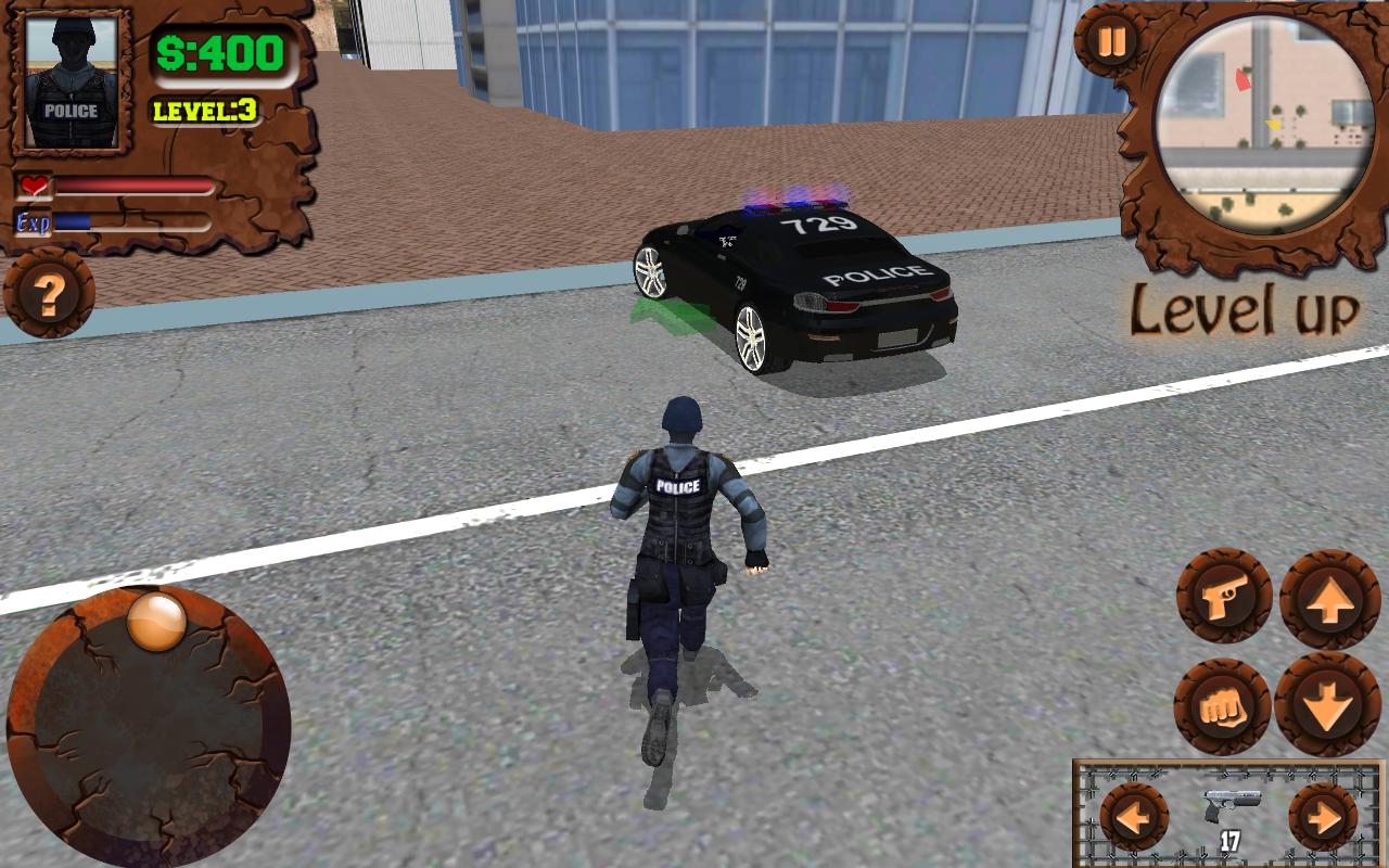 Police Chasing Thiefs
